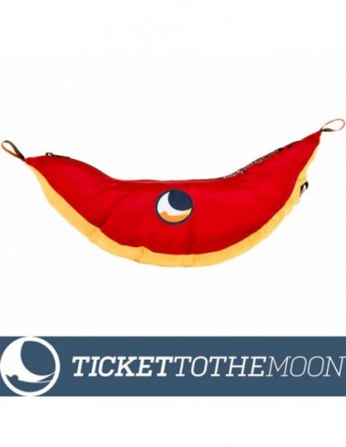 Hamac Ticket to the Moon King Size Dark Yellow - Burgundy - TMK3734