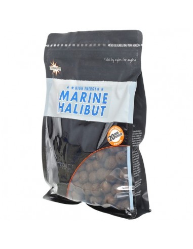 Boilies Dynamite Baits, Marine Halibut Sea Salt, 15mm, 1kg