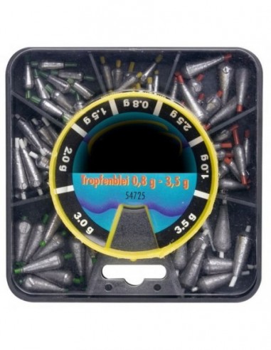 Set Plumbi Picatura Champion ll, 1-5gr, 62buc