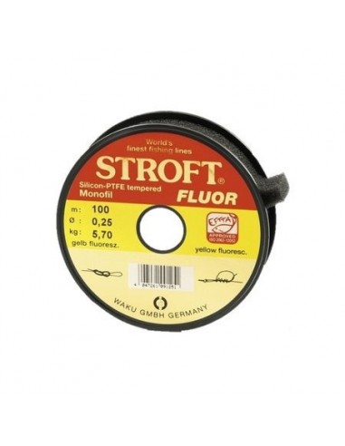 Fir Monofilament Stroft Color Yellow Fluo, 100m