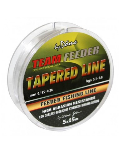 Fir Inaintas Conic Team Feeder By Dome Tapered Leader, 5x15m, 0.20mm-0.31mm