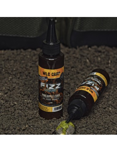 Lichid Aditiv Wlc Carp Fluo Fizz, Ananas & Porumb, 115ml