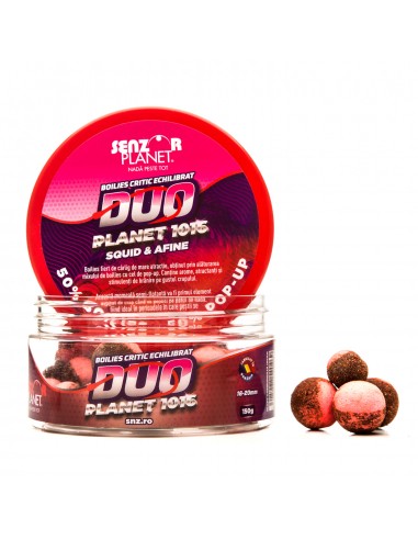 Boilies Pentru Carlig Senzor Planet Duo, Squid Si Afine, 16-20mm, 150g