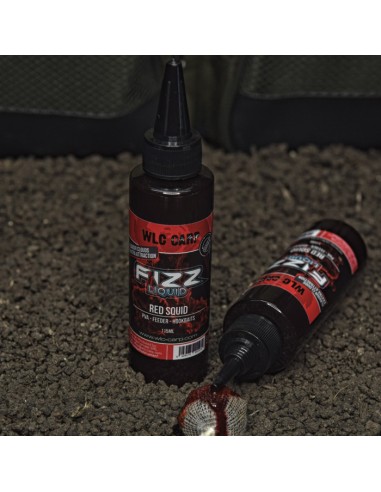 Lichid Aditiv Wlc Carp Fluo Fizz, Red Squid, 115ml