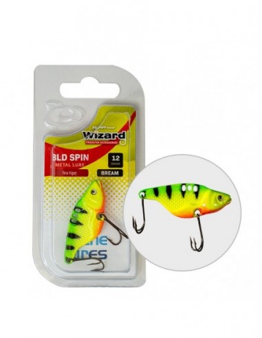 Cicada Wizard BLD Spin Bream Fluo Yellow-White, 4.5cm, 12g