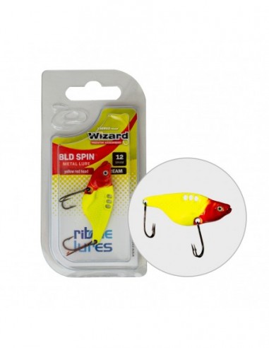 Cicada Wizard BLD Spin Bream Yellow Red-Head, 4.5cm, 12g