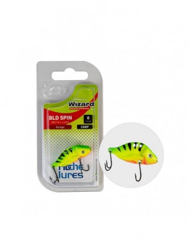 Cicada Wizard Bld Spin Carp White, 20g