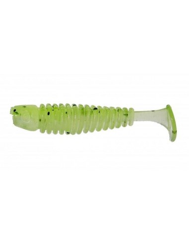 Shad Gunki Tipsy-S, Neon Pepper Chart, 3.8cm, 15buc/plic