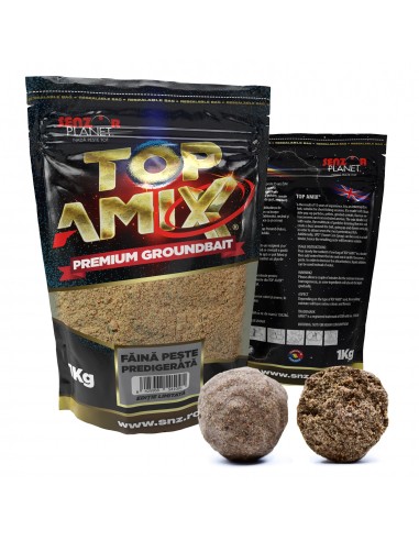 Groundbait Senzor Planet Top Amix Faina Peste Predigerata Editie Limitata, 1kg