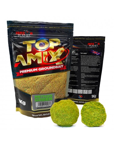 Groundbait Senzor Planet Top Amix Method Green Editie Limitata, 1kg