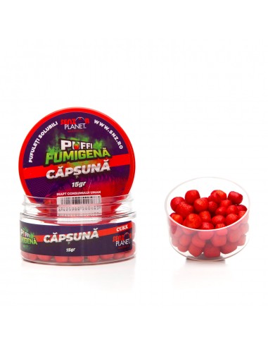 Pufuleti Semisolubili Senzor Planet Puffi Fumigena, Capsuna, 15g