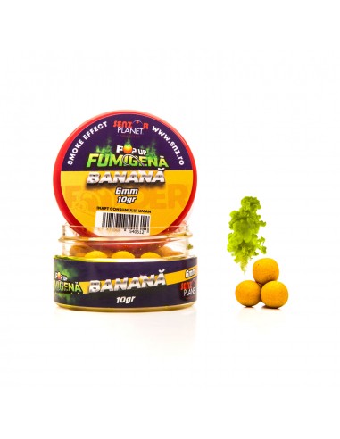 Pop-up Senzor Planet Fumigena Method Feeder, Banana, 6mm, 10g