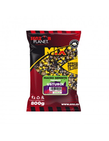 Mix de Seminte Preparate Senzor Planet, Usturoi, 800g