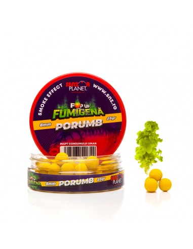 Pop-up Senzor Planet Fumigena, Porumb, 8mm, 25g