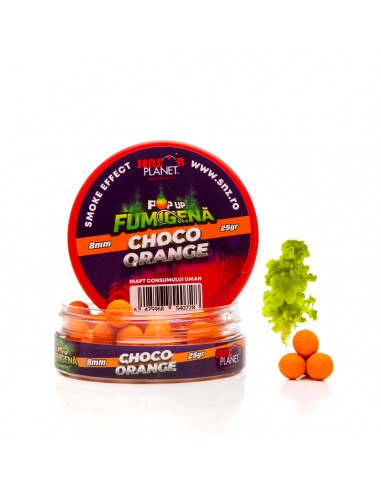 Pop-up Senzor Planet Fumigena, Choco Orange, 8mm, 25g