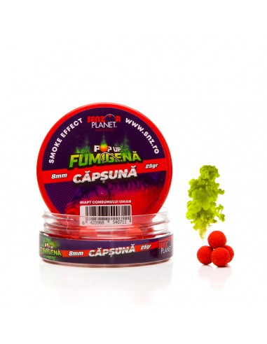 Pop-up Senzor Planet Fumigena, Capsuna, 8mm, 25g