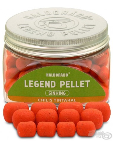 Pelete Haldorado Legend Pellet Sinking, Chili & Squid, 8-12-16mm, 70gr