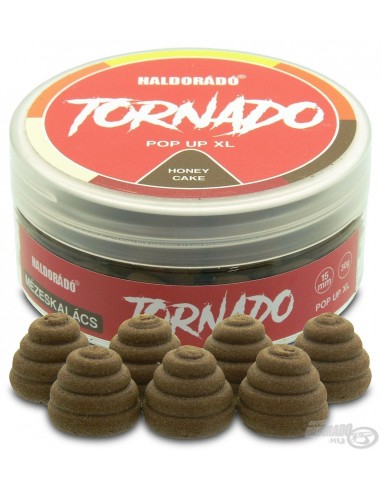 Pop-up Haldorado Tornado XL, Turta dulce, 15mm, 30gr