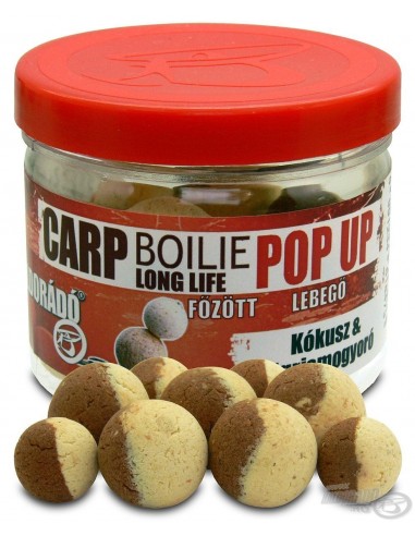 Boilies Haldorado Long Life Pop-up, Cocos & Alune Tigrate, 16-20mm, 40gr