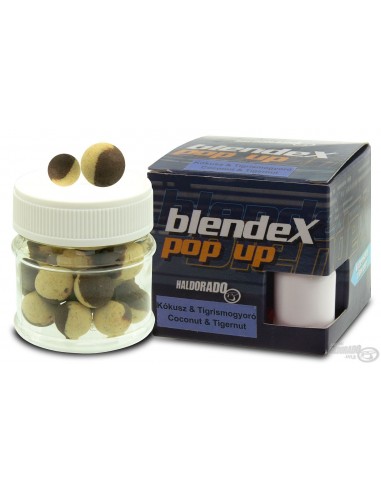 Pop-Up Haldorado BlendeX Big Carps, Cocos & Alune Tigrate, 12-14 mm, 20gr