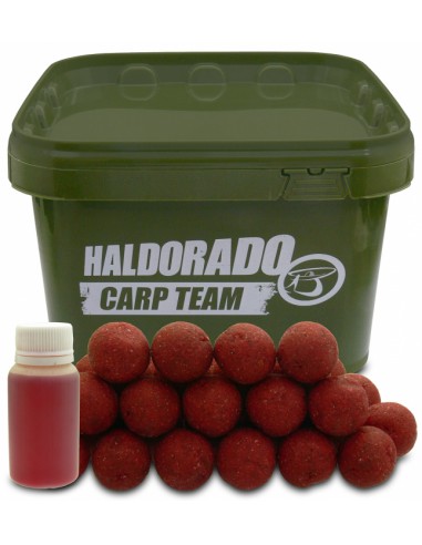 Boilie Haldorado Big Feed C21, Carnat Condimentat, 21mm, 1kg