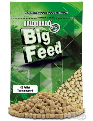 Pellete Haldorado Big Feed C6, Alune Tigrate, 6mm, 800gr