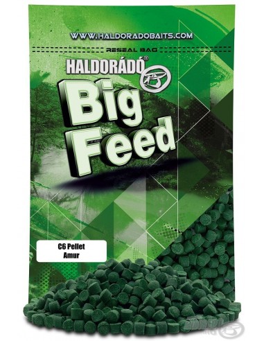 Pellete Haldorado Big Feed C6, Amur, 800gr