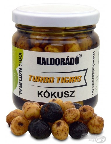 Alune Tigrate Haldorado Turbo Tiger, Cocos, 130gr