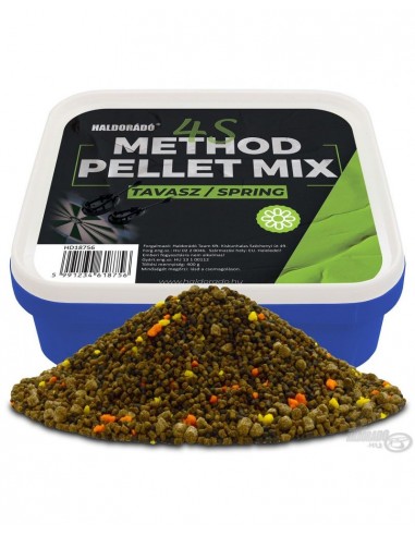 Pellete Haldorado 4S Method Pellet Mix, Primavara, 400gr