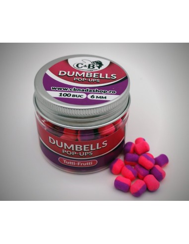 Dumbells C&B Pop-Up, Tutti Frutti, 6mm