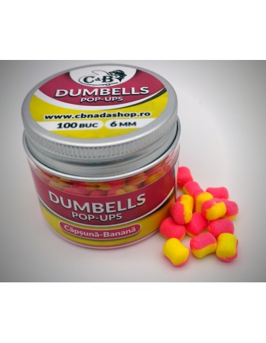 Dumbells C&B Pop-Up, Capsuna Banana, 6mm