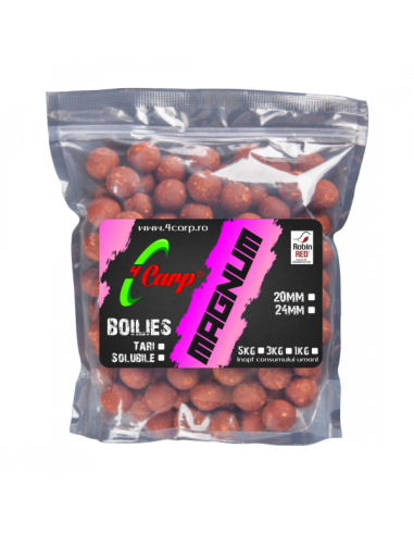 Boilies 4Carp, Magnum, Solubil, 1kg