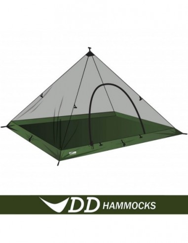 Cort DD Hammocks SuperLight Pyramid XL + Panza Anti Insecte