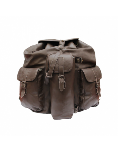 Rucsac de Piele Arrow, 3 Buzunare Exterioare