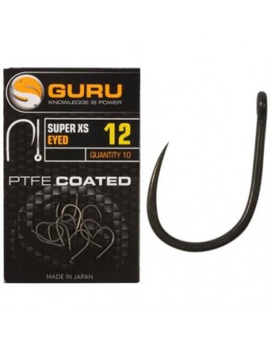 Carlige Guru Super XS Barbless, Nr.8, 10buc/plic