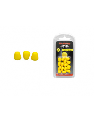 Porumb Starbaits Artificial Sinking Yellow, 15Buc/Plic