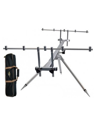 Rod Pod Carp Spirit Session Aluminium, 4 posturi