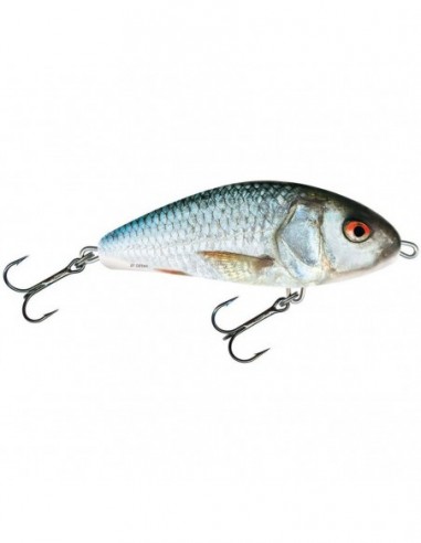 Vobler Salmo Fatso Sinking F10S, Culoare RD, 10cm, 51g