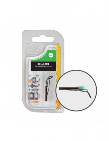 Kit Semnalizator Varf Energo Team iBite Feeder, Baterie+Led Verde+Inel 2.00