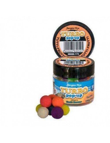 Pop Up Benzar Mix Turbo, Tutti Frutti Mix, 8mm, 30ml