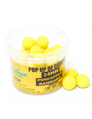 Pop Up Claumar, Pineapple And Banana, 14mm, 35gr