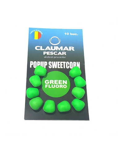 Porumb Flotant Claumar, Verde Fluoro, 10buc/plic