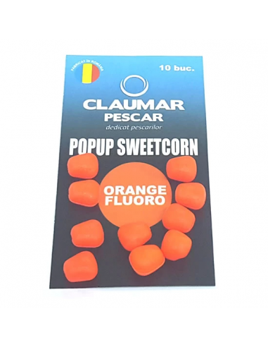 Porumb Flotant Claumar, Portocaliu Fluoro, 10buc/plic