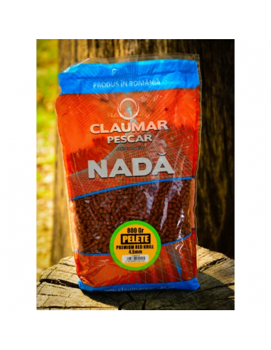 Pelete Claumar Red Krill, 4.5mm, 800gr