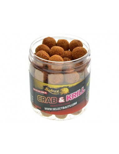 Boilies de carlig special intarit Select Baits, Crab & Krill