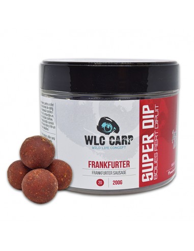 Boilies Carlig WLC Carp Superdip, Frankfurter, 20mm, 200gr