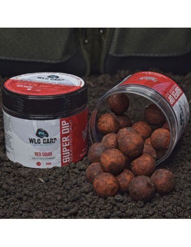 Boilies Carlig WLC Carp Superdip, Red Squid, 24mm, 200gr