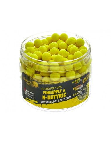 Pop-up micro Select Baits, Pineapple & N-Butyric, 8mm, 150buc