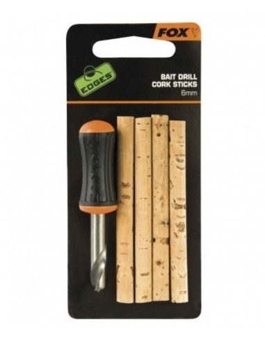 Set Fox Edges Bait Drill-Cork Sticks, 6mm