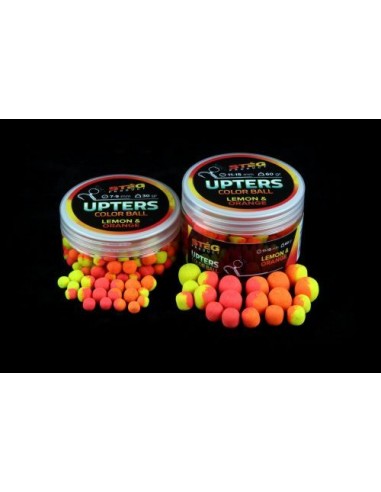 Pop-Up Steg Upters Color Ball, Lemon-Orange, 7-9mm, 30gr